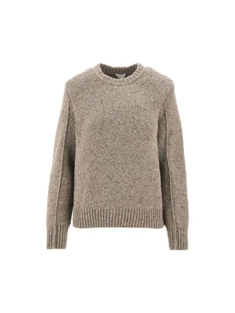 MOULINÉ WOOL-BLEND SWEATER