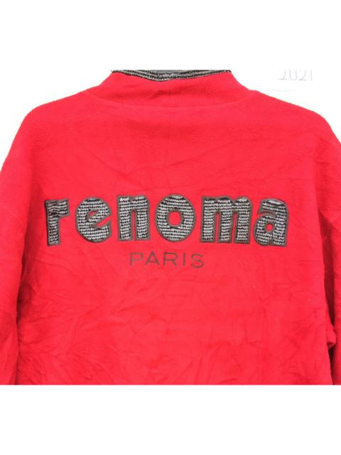 Other Designers Italian Designers - RENOMA BIG LOGO EMBROIDERY FLEECE SWEARSHIRT