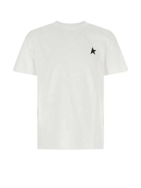 Golden Goose Golden Goose Deluxe Brand Men White Cotton T-Shirt