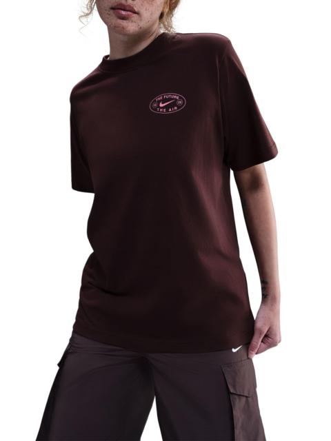 Nike Nike Sportswear The Future is in the Air Graphic T-Shirt in Burgundy Crush at Nordstrom