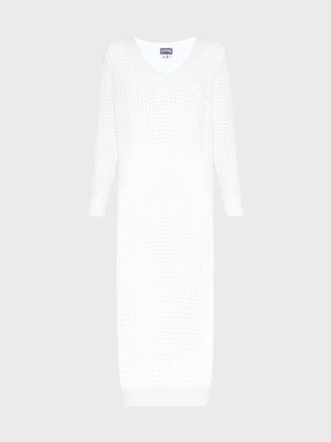 Vilebrequin WOMEN CROCHET T-SHIRT DRESS SOLID