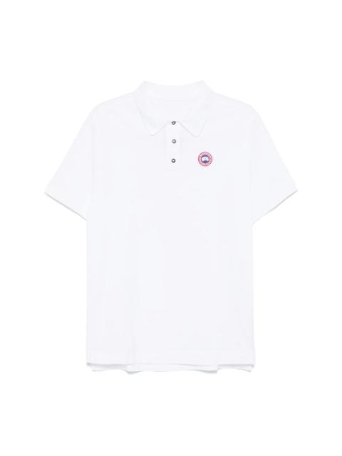 Canada Goose Canada Goose White Polo Shirts Men