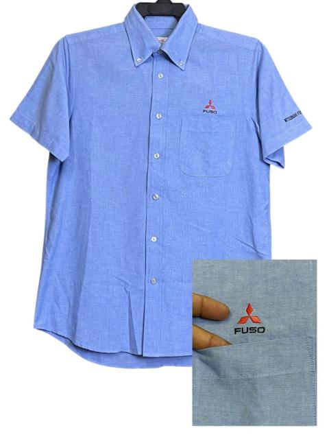 Other Designers The Workers Club - Vintage mitsubishi FUSO truck uniform button ups shirt