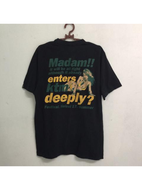 Other Designers Japanese Brand - RARE!! KTM adam T-shirt