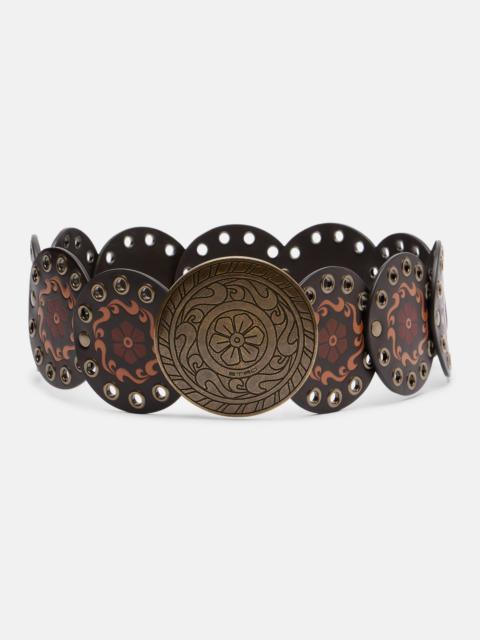 Etro Leather belt