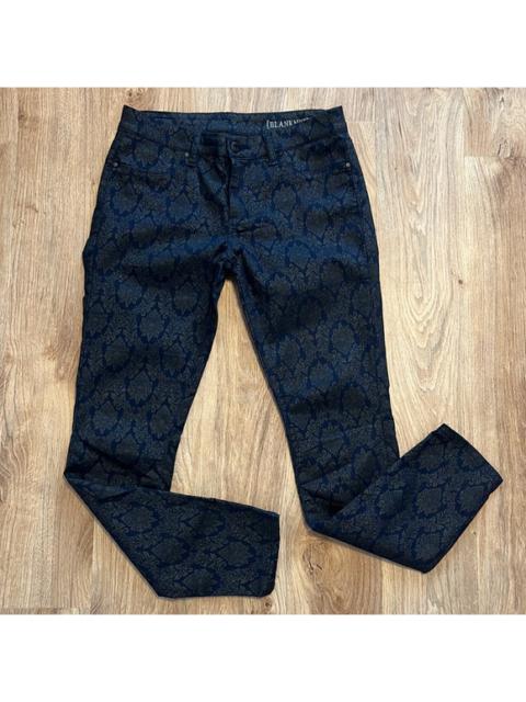 Other Designers Blank NYC Damask Filigree Gothic Print Jeans