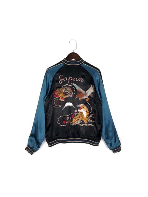 Other Designers Japanese Brand - Vintage Reversible Sukajan Souvenir Jacket