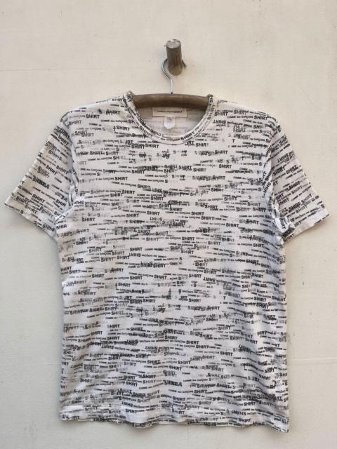 Comme Des Garçons Comme des Garcons Japan Shirt Full Print Spell Out