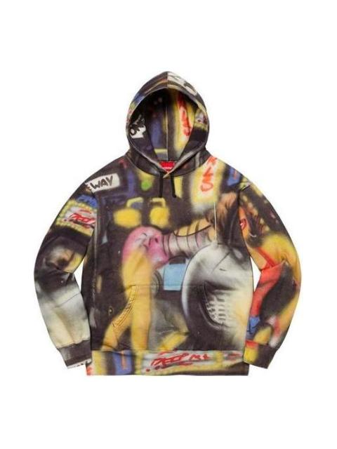 Supreme Supreme x Lady Pink Hooded Sweatshirt 'Multi-Color' SUP-FW21-103