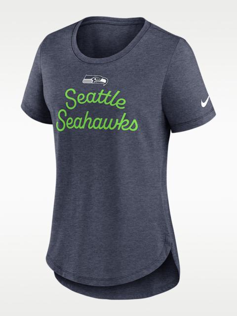 Nike Seattle Seahawks Script Women's Nike NFL T-Shirt