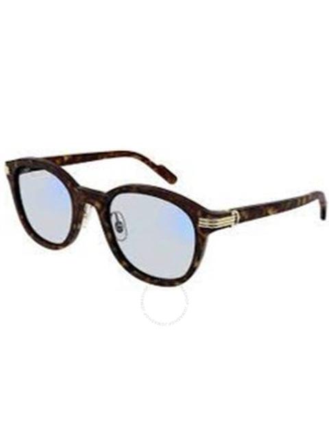 Cartier Photochromatic Oval Men's Eyeglasses CT0302S 009 51