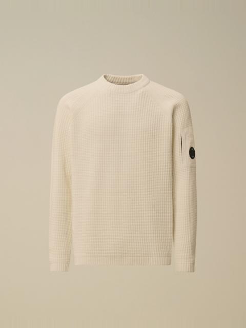 C.P. Company Cotton Chenille Crewneck Lens Sweater