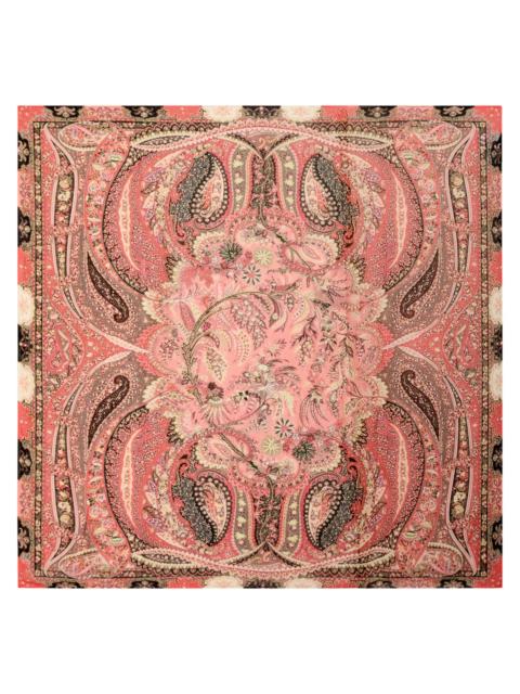 Etro Etro Aida Printed Modal and Cashmere-blend Shawl