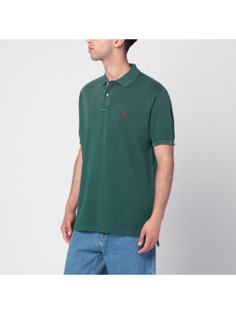Polo Ralph Lauren Polo Ralph Lauren Washed Forest Green Cotton Polo Men