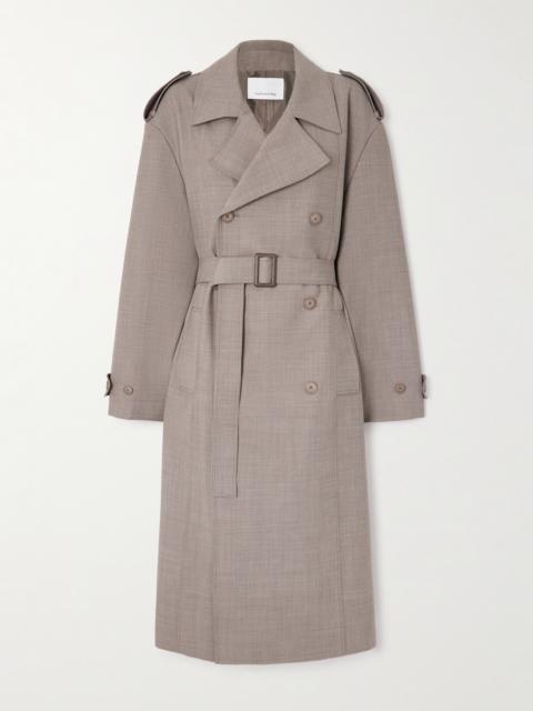 The Frankie Shop Bleecker Woven Trench Coat