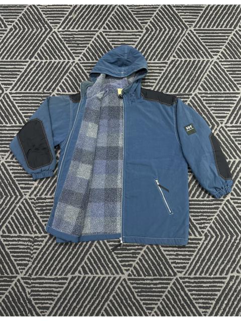 Other Designers Vintage HELLY HANSEN Fleece Quilted Lined Hoodie Jacket
