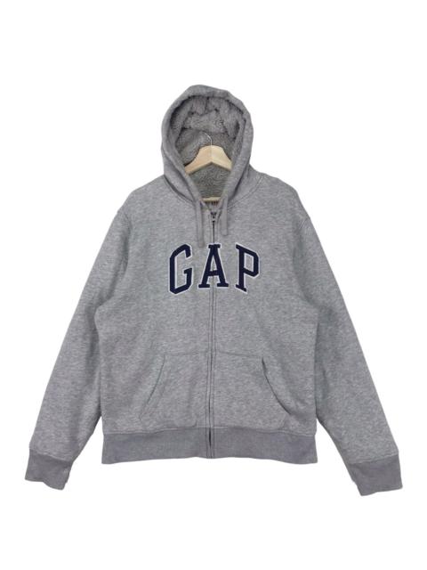 Other Designers Vintage - Vintage Gap Sweater Hoodie Sherpa Zipper
