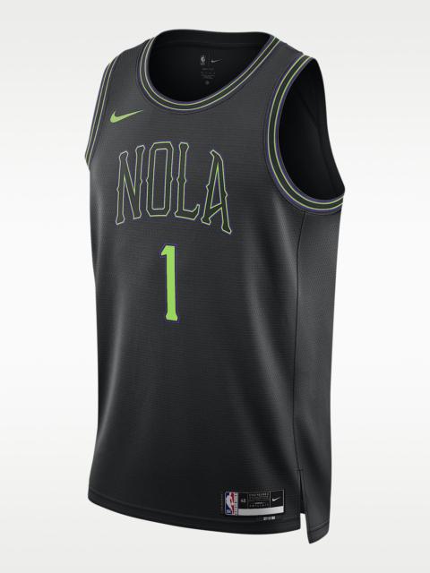 Nike Zion Williamson New Orleans Pelican City Edition 2023/24 Nike Men's Dri-FIT NBA Swingman Jersey