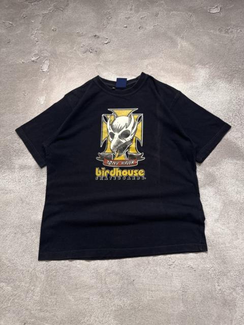 Other Designers Vintage Tony Hawk Birdhouse Skateboards Rare Navy T-Shirt