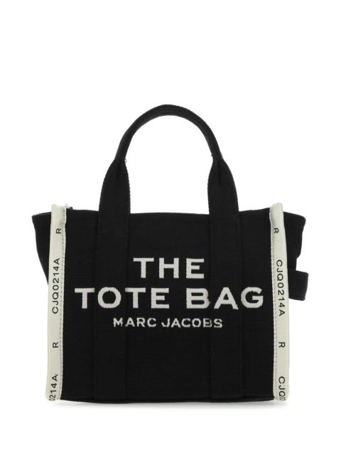 Marc Jacobs Marc Jacobs Women Black Canvas The Tote Shopping Bag