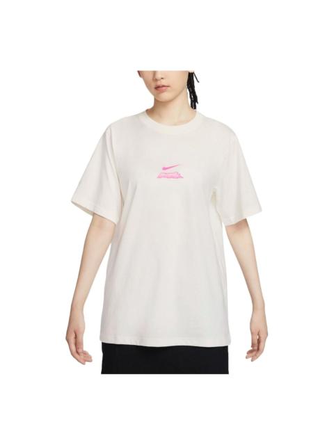 Nike (WMNS) Nike Sportswear Essential T-Shirt Asia Sizing 'Sail' HM4625-133