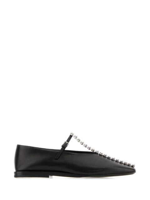 Jil Sander Jil Sander Women Black Leather Ballerinas
