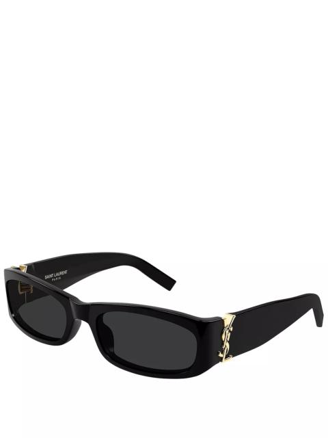 SAINT LAURENT Rectangular Sunglasses, 55mm
