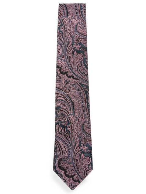 Dries Van Noten Dries Van Noten Men Cravatta In Seta Stampata