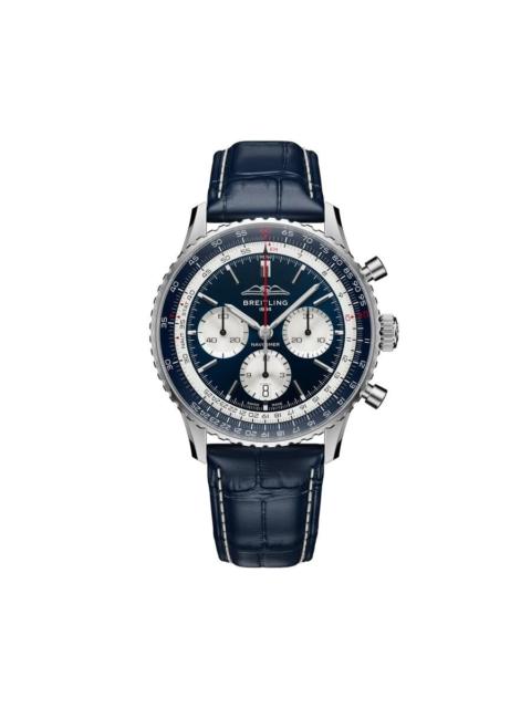 BREITLING Breitling Navitimer Chronograph Automatic Chronometer Blue Dial Men's Watch AB01389C1C1P1