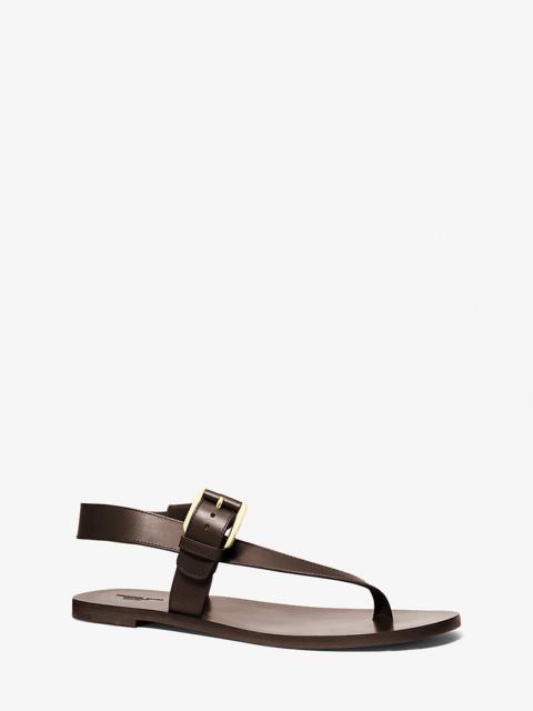 MICHAEL KORS Penelope Leather Sandal