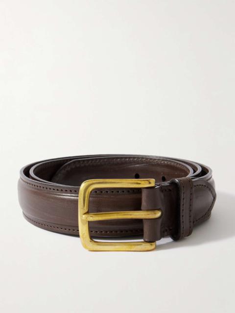 3cm Braided Leather Belt