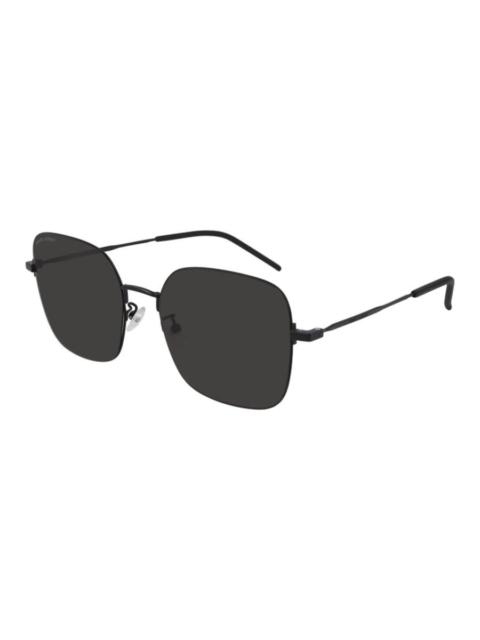 SAINT LAURENT Saint Laurent Ladies Black Square Sunglasses SL410WIRE 002