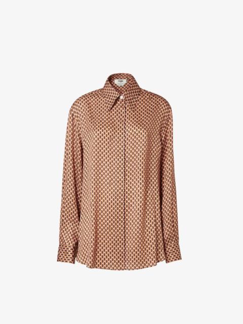 FENDI Fendi "fendi Dots" Silk Shirt