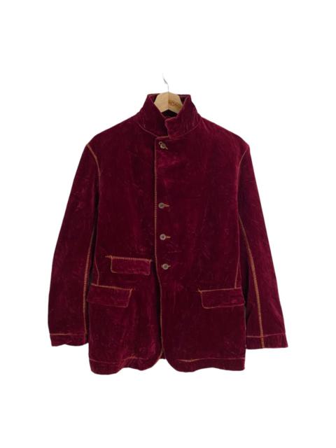 Other Designers Issey Miyake - MADE IN JAPAN Ä DESIGNER VELVET BLAZER JACKET AVANT GARDE