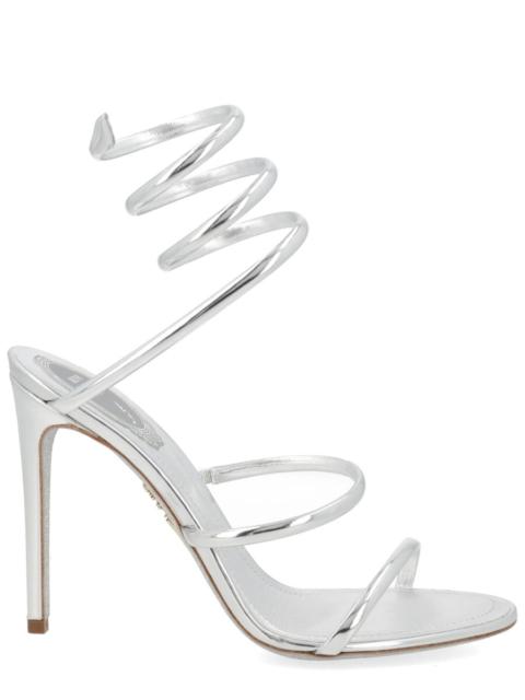 RENE CAOVILLA LEATHER CLEO SANDAL