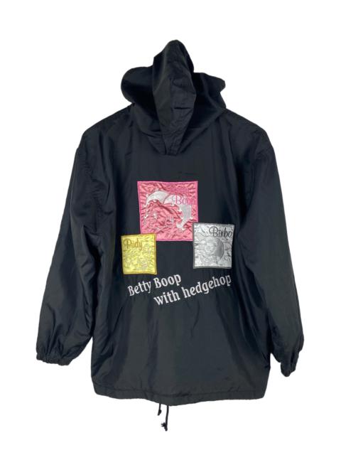 Other Designers Vintage - 🔥SALE🔥BETTY BOOP WITH HEDGEHOP NYLON JACKET