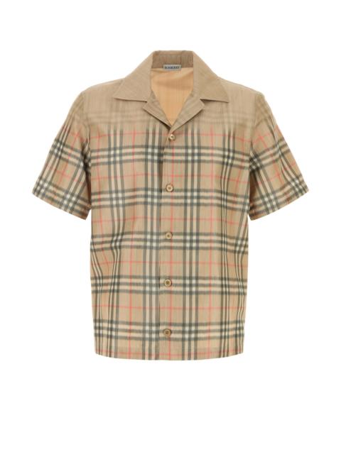 Burberry Printed viscose blend shirt