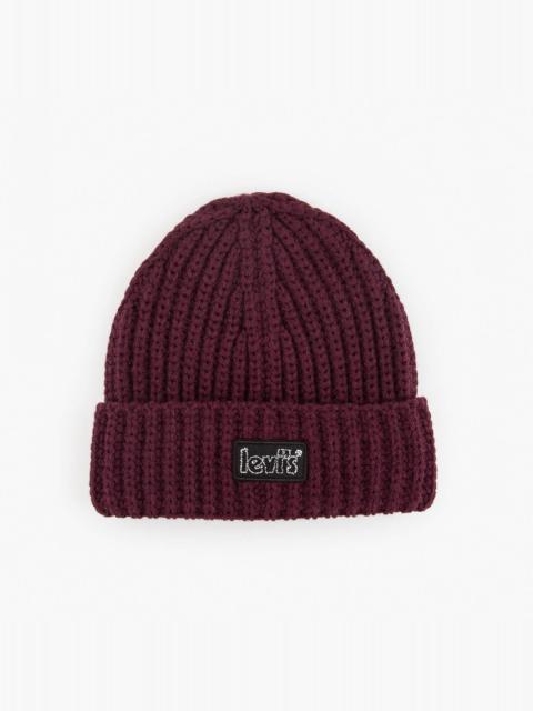 LEVI'S® LOGO CHUNKY BEANIE