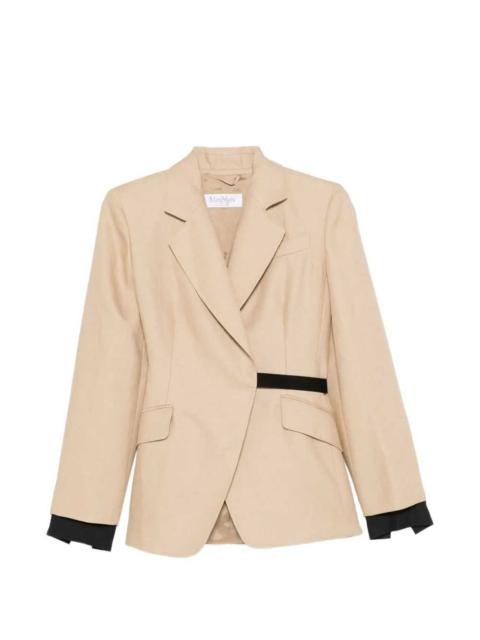 Max Mara Max Mara Women Mxsfionda Linen Blazer
