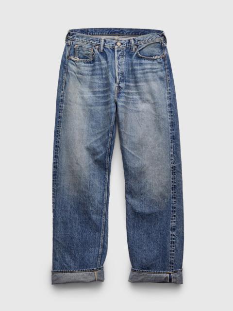 FULLCOUNT 1341-0105US "WWII Dartford" 13.7oz Washed Selvedge Denim - Wide Fit