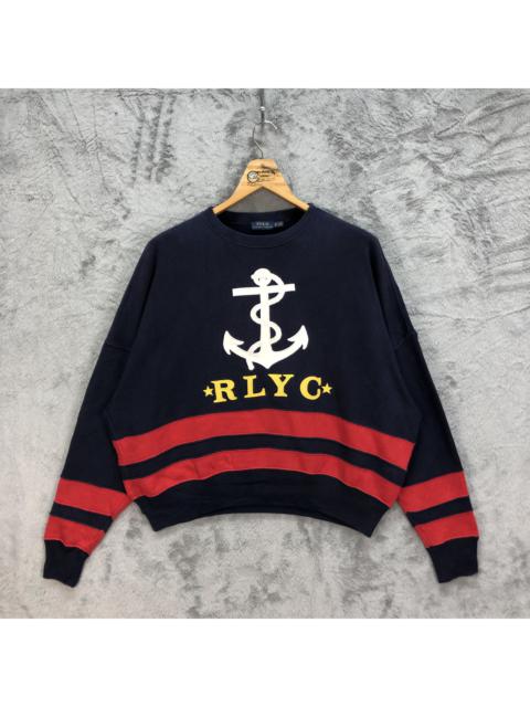 Other Designers Polo Ralph Lauren - POLO RALPH LAUREN OVERSIZED CROPPED SWEATSHIRTS #5045-26