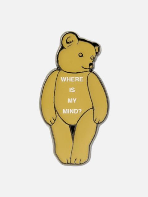 UNDERCOVER UC1F4X08-2 "WHERE IS MY MIND" BEAR METAL PIN