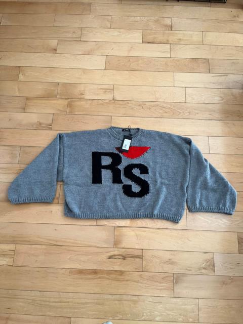NWT - Raf Simons Cropped "I Love RS" Sweater