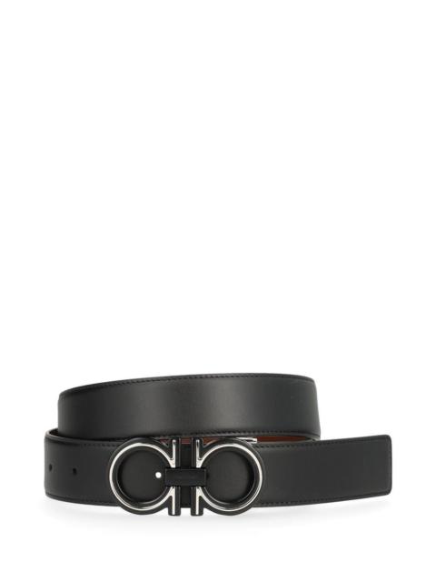 FERRAGAMO Ferragamo Men Reversible "Gancino" Belt