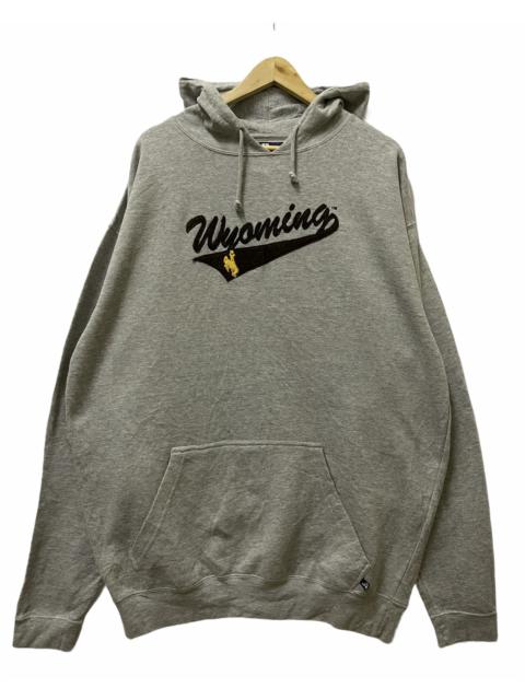 Other Designers Vintage - J. American Wyoming Spellout Hoodie Grey