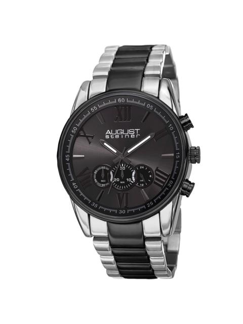Other Designers August Steiner Chronograph Quartz Black Dial Men's Watch AS8163TTB