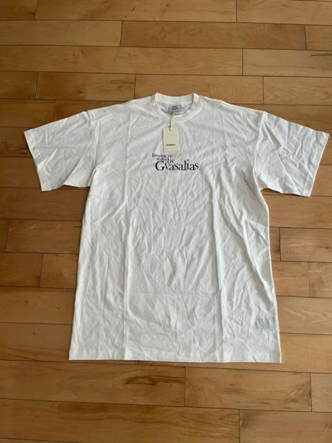 NWT - Vetements "Keeping up with the Gvasalias" T-shirt