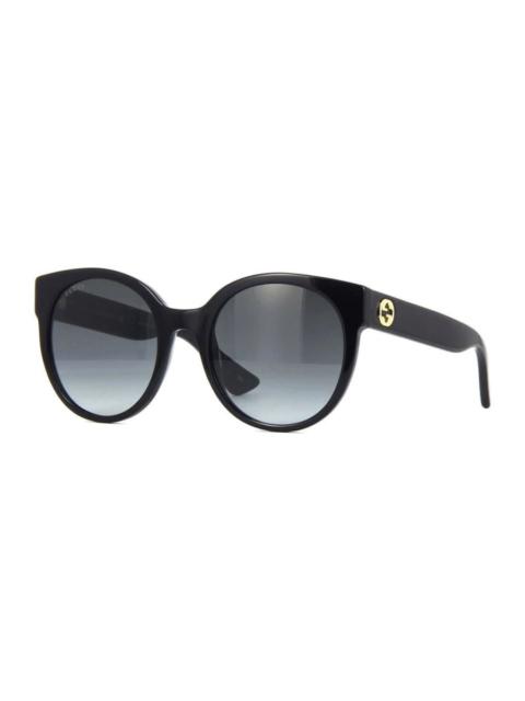GUCCI Gucci Ladies Black Round Sunglasses GG0035S 001