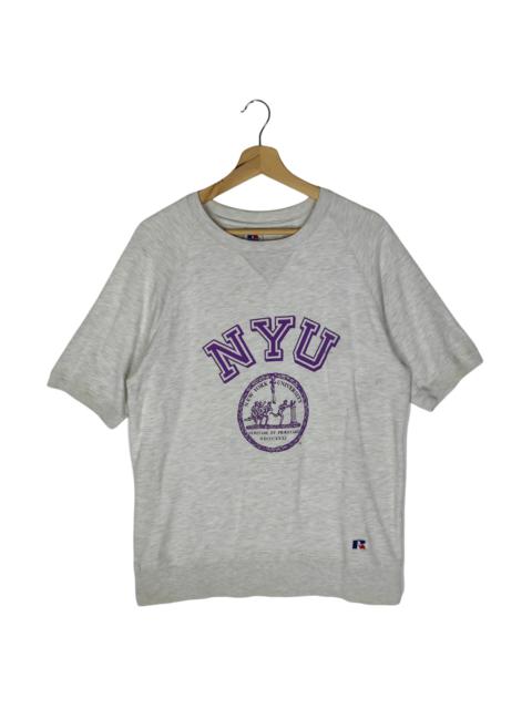 Other Designers Vintage - Vintage 90's New York University Short Sleeve Sweatshirts