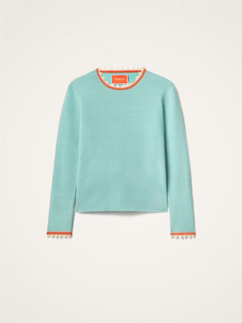 La DoubleJ Picket Crew Neck